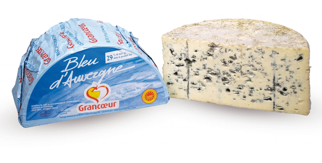 Bleu d’Auvergne demi-pain AOP Grancoeur