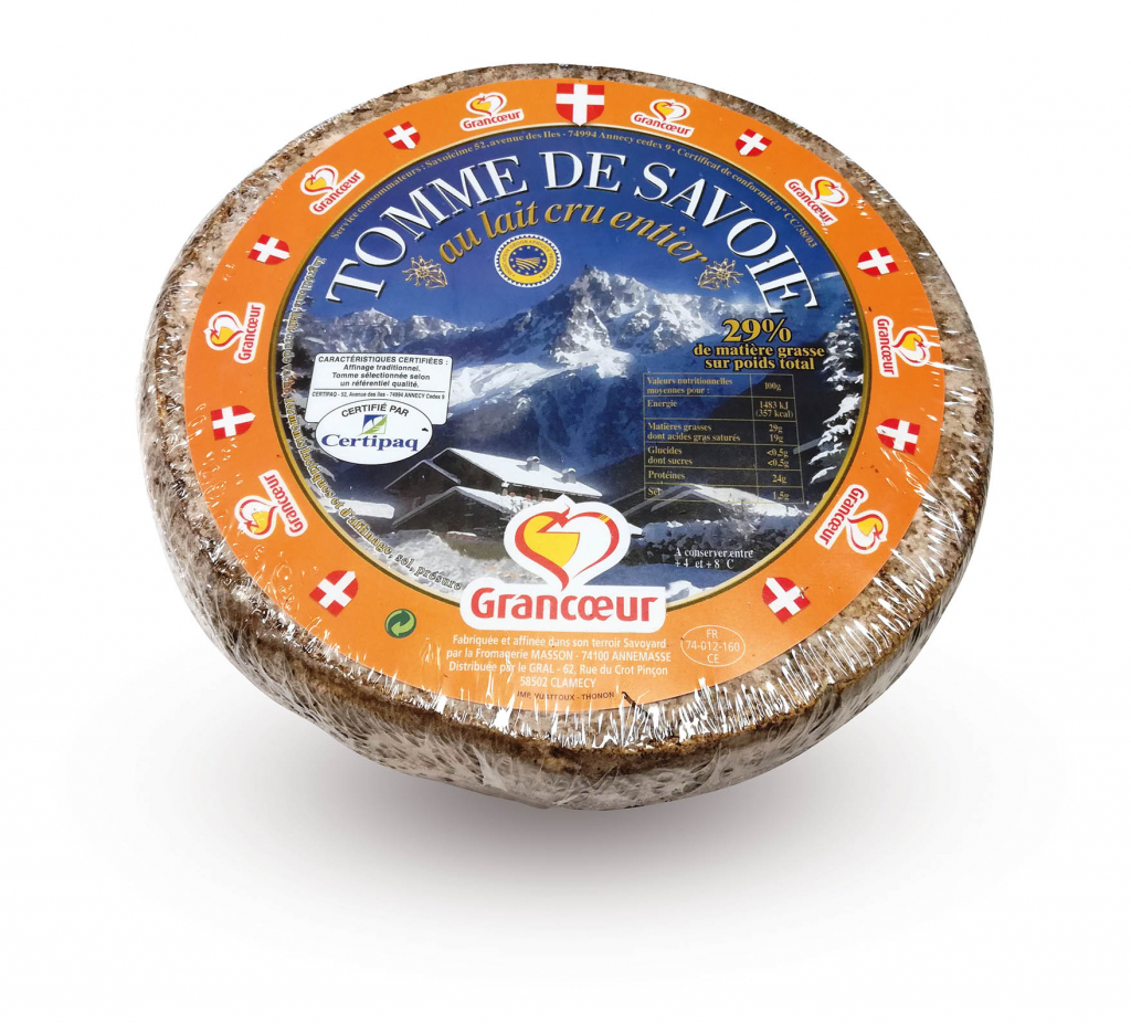 Tomme de Savoie au lait cru Grancoeur