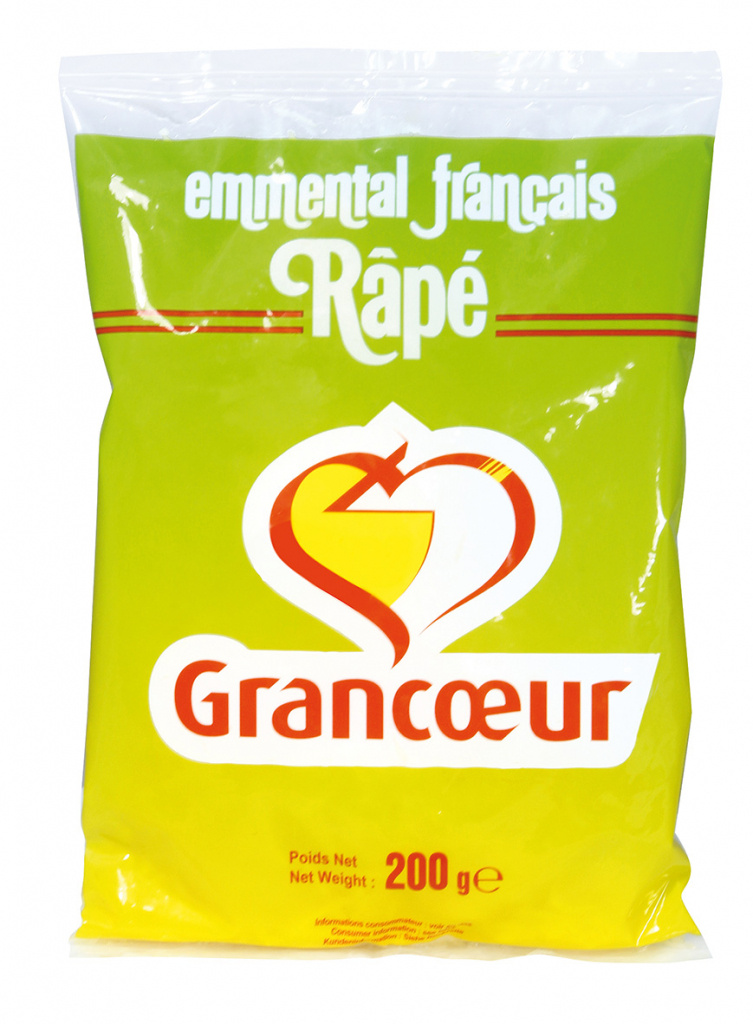 Emmental Français râpé 200 g Grancoeur