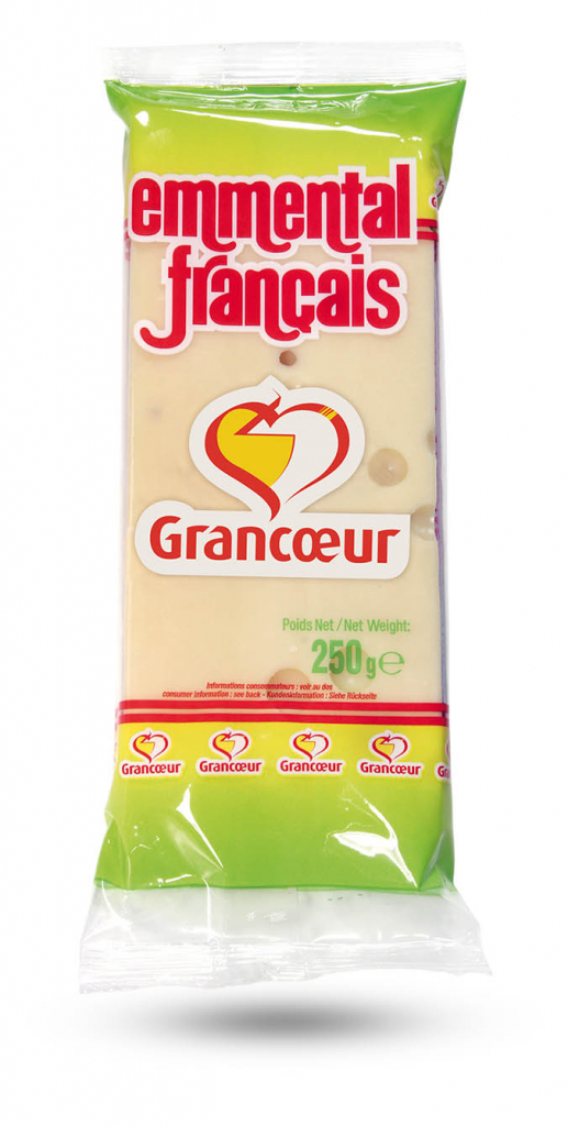 Emmental Français portion 250 g Grancœur