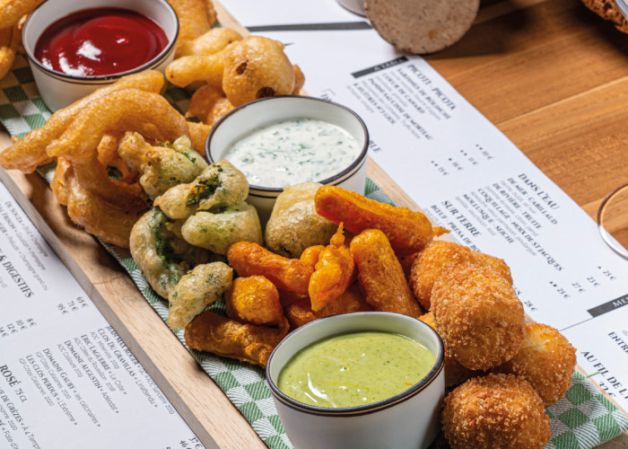 Friture de légumes en Picoti Picota