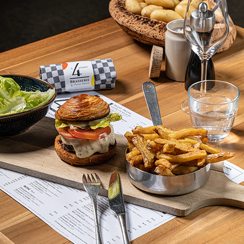 Burger charolais et beurnaise recette Franck Putelat