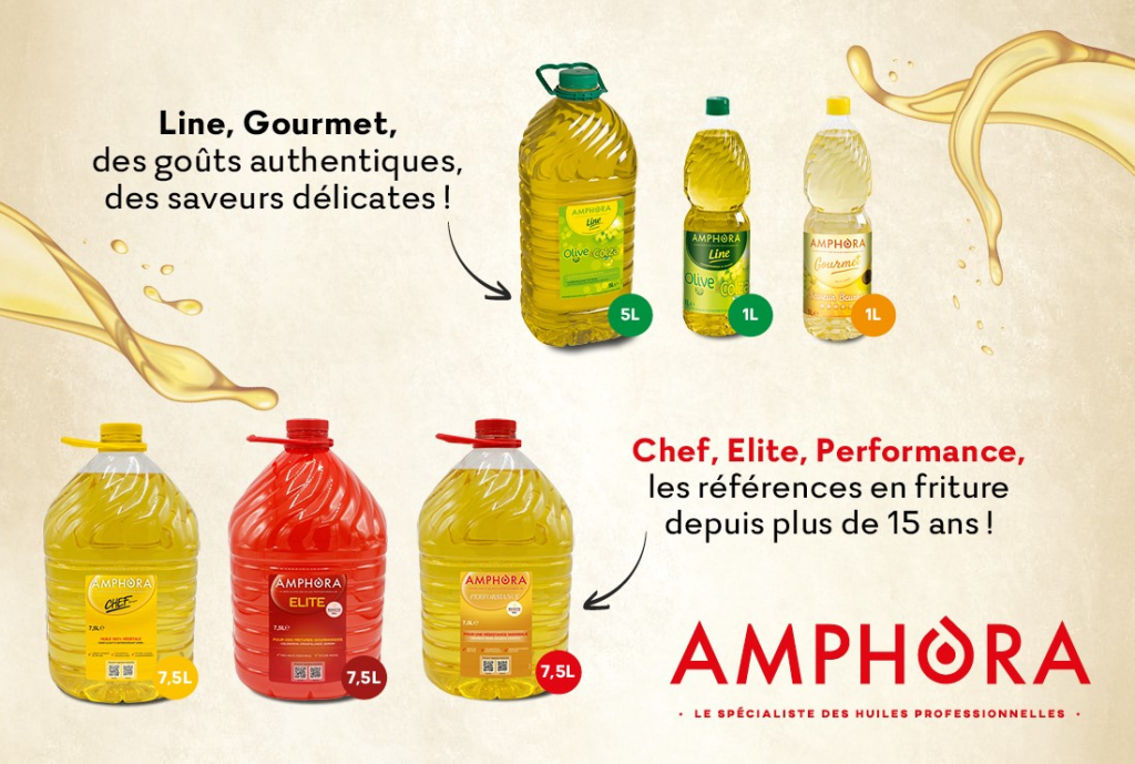 AMPHORA, le spécialiste des huiles professionnelles !