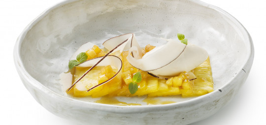 Ananas mariné