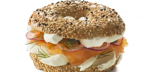 Bagel new-yorkais Cream cheese Debic