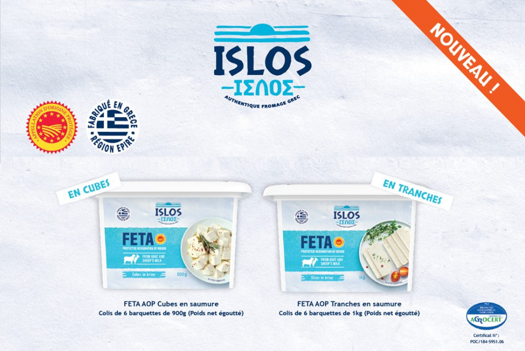 ISLOS, l’authentique feta grecque AOP