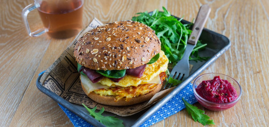 Recette du Winter Burger par Ovoteam - GRAL