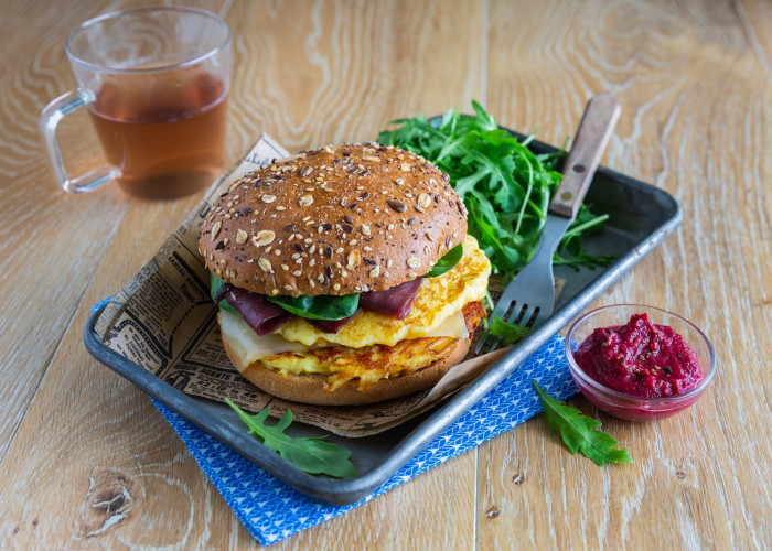 Recette du Winter Burger par Ovoteam - GRAL